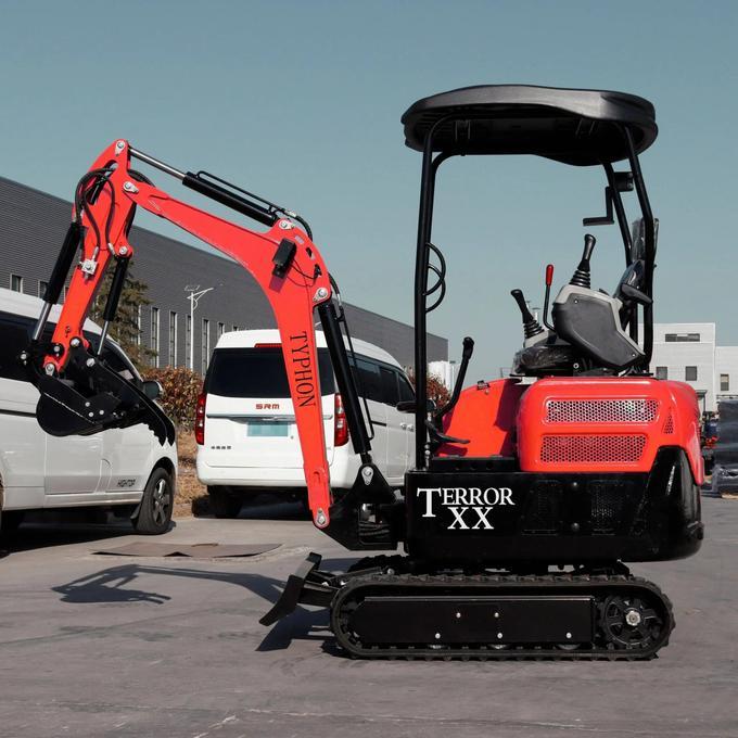 2025 TYPHON TERROR XX – 4,000 lb Mini Excavator Kubota D902 Diesel Engine | EPA Certified