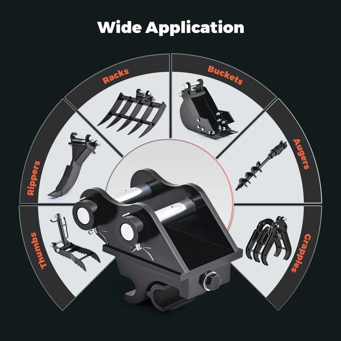 Quick Hitch Attachment for Mini Excavators Digger for Quick Attachments Change