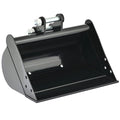 500mm Plain Flat Bucket Attachment 20" for Mini Excavator Digger with 2 Pins